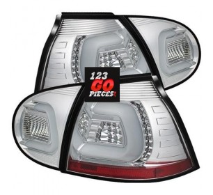 Paire de feux arrières LED BAR cristal chrome GOLF 5 2003-2008 - GO2214898